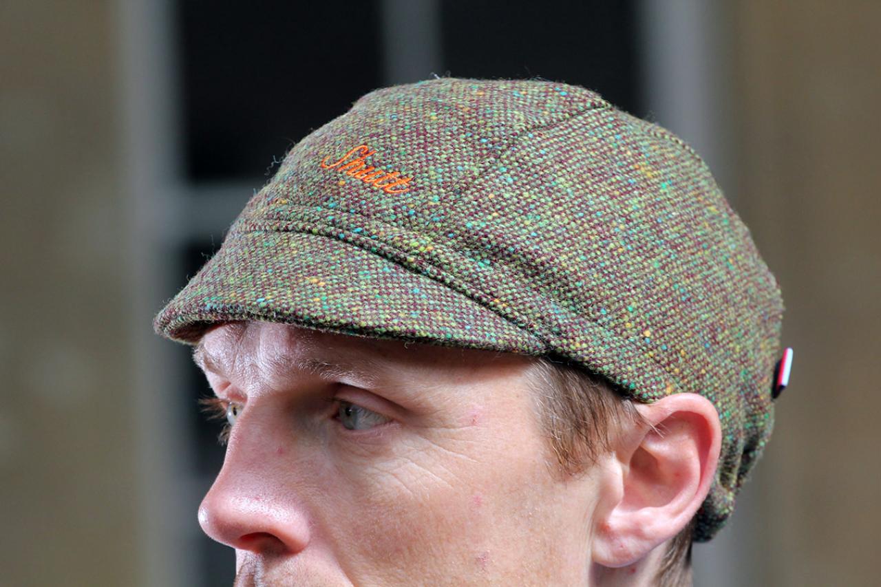 Tweed cycling sales cap